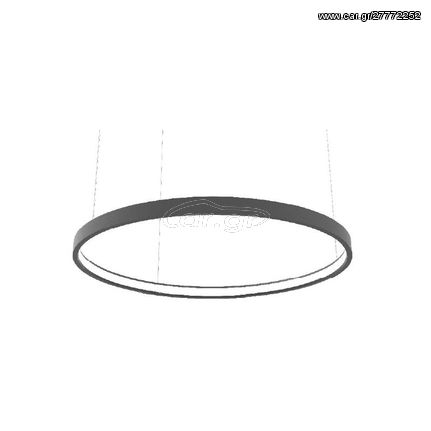 Aca Lighting Ø600 22W Ell Στρογγυλό Γραμμικό Φωτιστικό LED (4000K) - Ξύλο