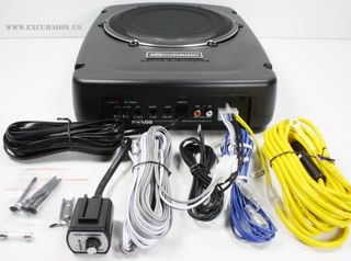 ΕΝΕΡΓΟ SUBWOOFER αυτοκινήτου EXCURSION  PXA B8 - ενεργό υπογούφερ κάτω από το κάθισμα 500W  DOUSISSOUND