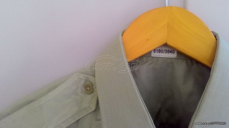 Πουκάμισο Αξιωματικού Υπαξιωματικού Στρατού Ξηράς κοντομάνικο καινούργιο-thumb-3