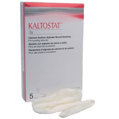 KALTOSTAT μη κολλητικό επίθεμα αλγηνικού ασβεστίου κορδόνι 2gr3x45  5τεμ/κουτί