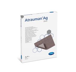 Atrauman Ag Hartmann Επιθέματα Αργύρου 10x10cm 10τεμ/κουτί