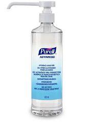 Purell Advanced απολυμαντικό αντισηπτικό gel χεριών φιάλη με αντλία 500 ml