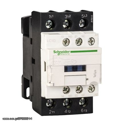 ΡΕΛΕ ΙΣΧΥΟΣ 3P 12A 11KW 230V AC 1NO+1NC SCHNEIDER ELECTRIC LC1D25P7