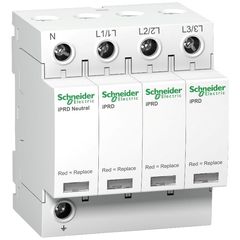 AΝΤΙΚΕΡΑΥΝΙΚΟ ΤΡΙΦΑΣΙΚΟ SCHNEIDER ELECTRIC IPRD 40KA 350V 3P+N A9L40600