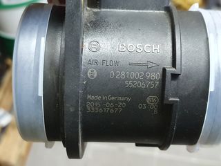 ΜΕΤΡΗΤΗΣ ΜΑΖΑΣ ΑΕΡΑ FIAT OPEL  Multijet 0281002980 BOSCH-thumb-1