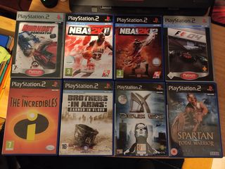 8 Παιχνίδια για PS2 