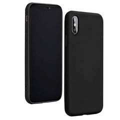 Forcell Θήκη Σιλικόνης για Samsung Galaxy A70 Μαύρη