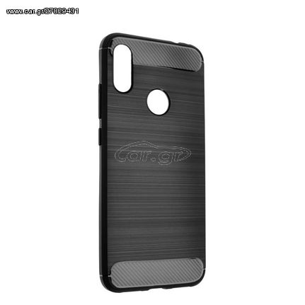 Forcell Carbon θήκη για Xiaomi Redmi Note 8 Μαύρο