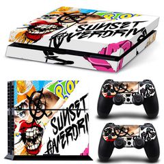 PS4 Αυτοκόλλητα Sticker skin Sunset για Playstation 4 Fat