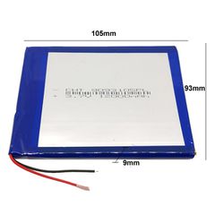 Universal μπαταρία tablet 3.7V 12000mAh 9093105 (9.0*93*105mm)