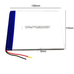 Universal μπαταρία tablet 3.7V 8000mAh 50110130 (5.0*110*130mm)