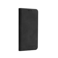 Θήκη κινητού μαγνητική Forcell Silk Case μαύρη για iPhone X