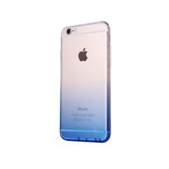 Θήκη σιλικόνης διάφανη μπλε για iPhone 6