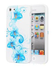 Θήκη σιλικόνης Ice Flower για iPhone 4 /4S - 5 /5S
