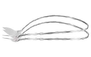 Στέφανα γάμου λευκά από ασήμι 925 - Ioannis Collection - D202L