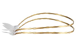 Στέφανα γάμου επίχρυσα από ασήμι 925 - Ioannis Collection - D202K