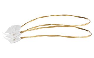 Στέφανα γάμου επίχρυσα από ασήμι 925 - Ioannis Collection - D213K