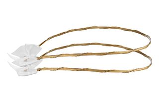 Στέφανα γάμου επίχρυσα από ασήμι 925 - Ioannis Collection - D215K