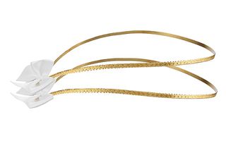 Στέφανα γάμου επίχρυσα από ασήμι 925 - Ioannis Collection - D218K