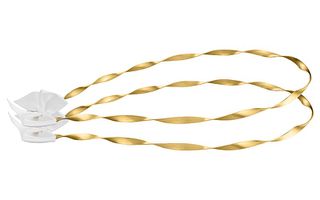 Στέφανα γάμου επίχρυσα από ασήμι 925 - Ioannis Collection - D241K