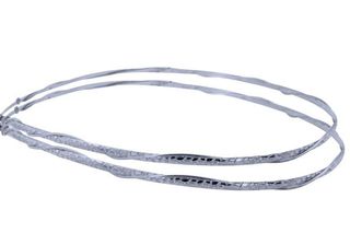 Στέφανα γάμου λευκά από ασήμι 925 - Ioannis Collection - D255L