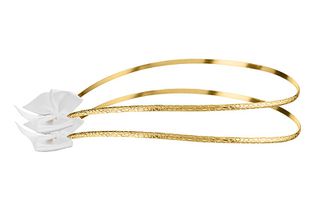 Στέφανα γάμου επίχρυσα από ασήμι 925 - Ioannis Collection - D252K