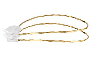 Στέφανα γάμου επίχρυσα από ασήμι 925 - Ioannis Collection - D267K