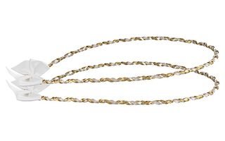 Στέφανα γάμου δίχρωμα από ασήμι 925 - Ioannis Collection - D272DIX