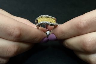 Δαχτυλιδι 18k με Μπριγιαν-thumb-6
