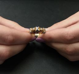 Δαχτυλιδι 18k με Μπριγιαν-thumb-5