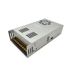 Τροφοδοτικό μεταλλικό slim 12V DC 500W μη στεγανό IP20 για ταινίες και λάμπες led