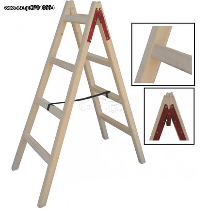 Σκάλα ξύλινη με 5+5 σκαλιά PROFAL (802205)