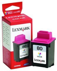 Oiginal Μελάνι Lexmark 12A1980E Color No80