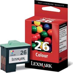 Original Μελάνι Lexmark 10N0026E Color (NO.26)