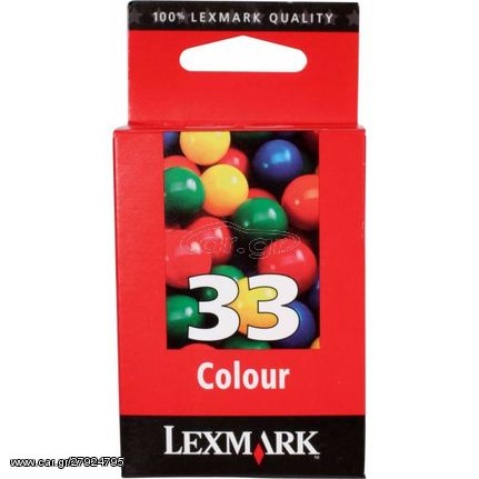 Original Μελάνι Lexmark 18CX033E Color no.33