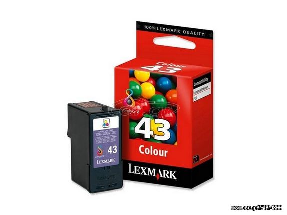 ORIGINAL Μελάνι Lexmark 43XL 18YX143E Color