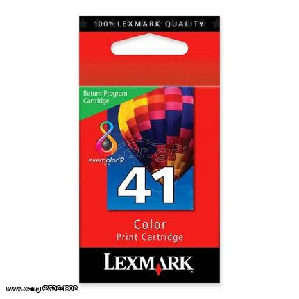 ORIGINAL Μελάνι Lexmark 41 18Y0141E Color