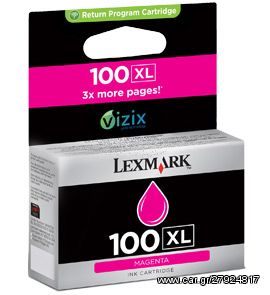 Μελάνι Lexmark 14N1070E (100XL) Magenta Original