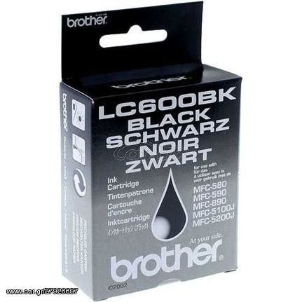 Μελάνι Brother LC-600BK Black