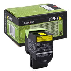 Τόνερ Lexmark 70C2HY0 (702HY) Yellow Original