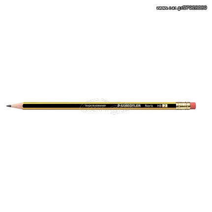 Staedtler Μολύβι Ξύλινο με Γόμα Noris 122