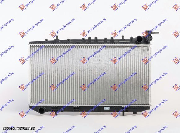 Ψυγείο νερού καινούριο aftermarket Nissan Almera N15 2,0cc DIESEL +/- A/C (64,5x32)