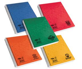 Τετράδιο σπιράλ Skag University "Style" /Περφορέ με τρύπες 5 θεμάτων Α4 80γρ. N.2303