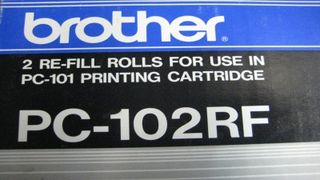 BROTHER PC-102RF BLACK THERMAL TRANSFER RIBBON ΣΥΣΚ. 2 ΤΕΜ.