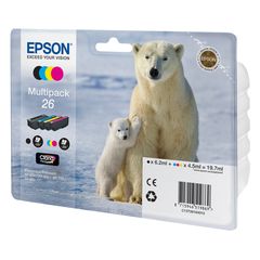 Epson Μελάνι Inkjet No.26 Multipack (C13T26164010)