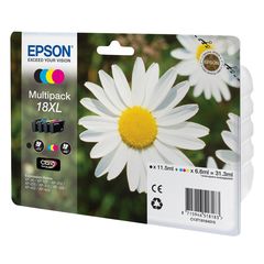 Epson Μελάνι Inkjet No.18 Multipack (C13T18064012)