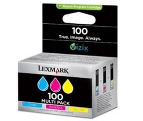 Lexmark 100 Ink Ctg Cmy Rp 3pk (14N0849)