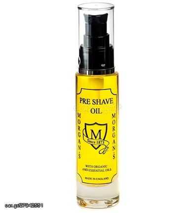 Morgan's Pre Shave Oil Glass Bottle 50ml