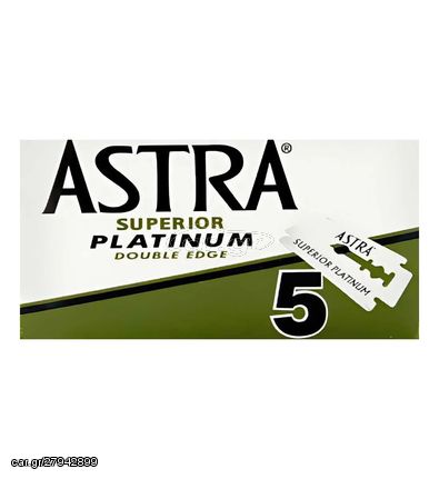 Λεπίδες Ξυρίσματος DE Astra Superior Platinum 5 Ξυραφάκια