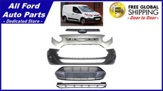 Ford Transit Connect 2014 2015 2016 2017 Front Bumper Cover with Grilles